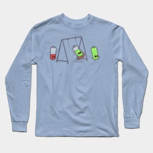 Charging Batteries Long Sleeve T-Shirt